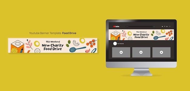 Food Drive Template Design