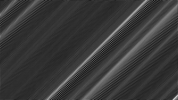 Abstract Dot Background: Point Wave Diagonal Texture Technological Cyberspace