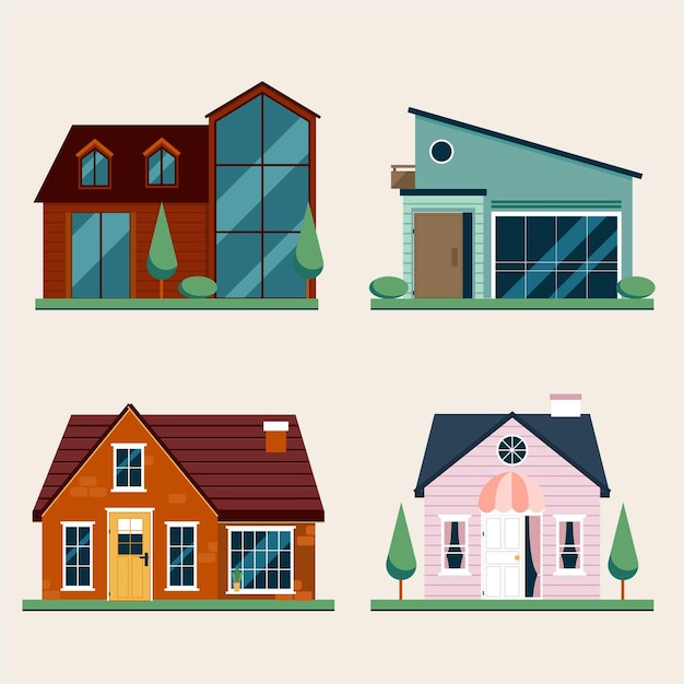 House Architecture Design Collection: Free Stock Photos for Download