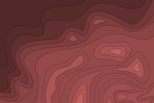 Minimalist Topographic Map Background