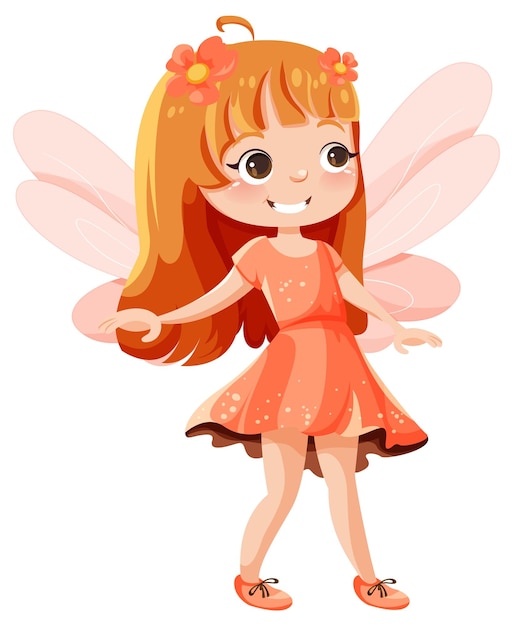 Beautiful Fairy Cartoon Character