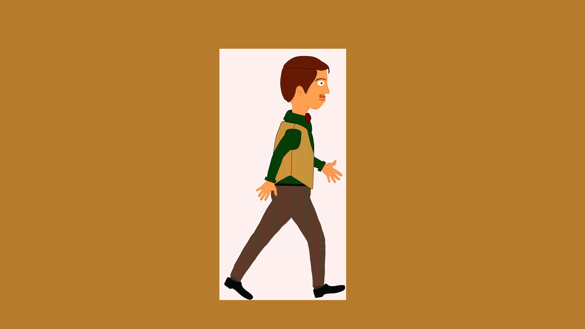 Walking Man Animation Gif