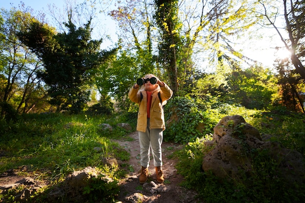 Girl Exploring Nature – Free Download Stock Photo