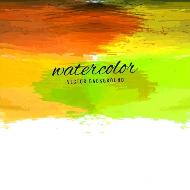 Colorful Watercolor Background