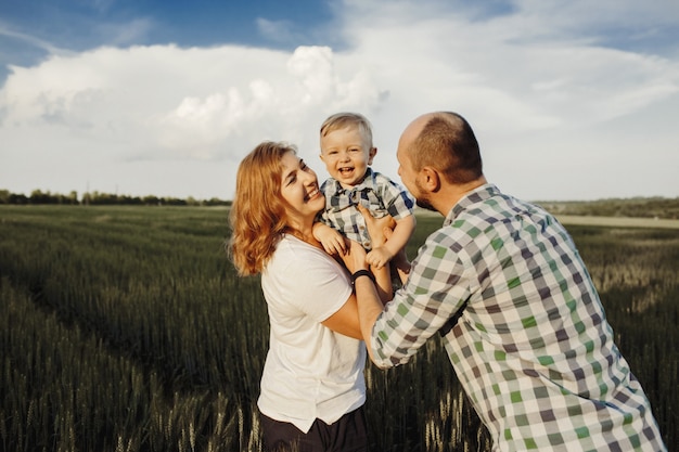 Parents and Little Son Having Fun: Free Stock Photo for Download