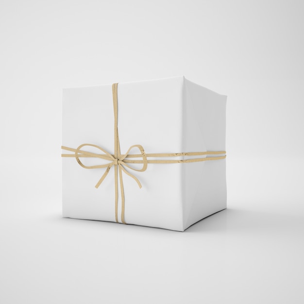 White Box with Cord – Free Download Stock Photo