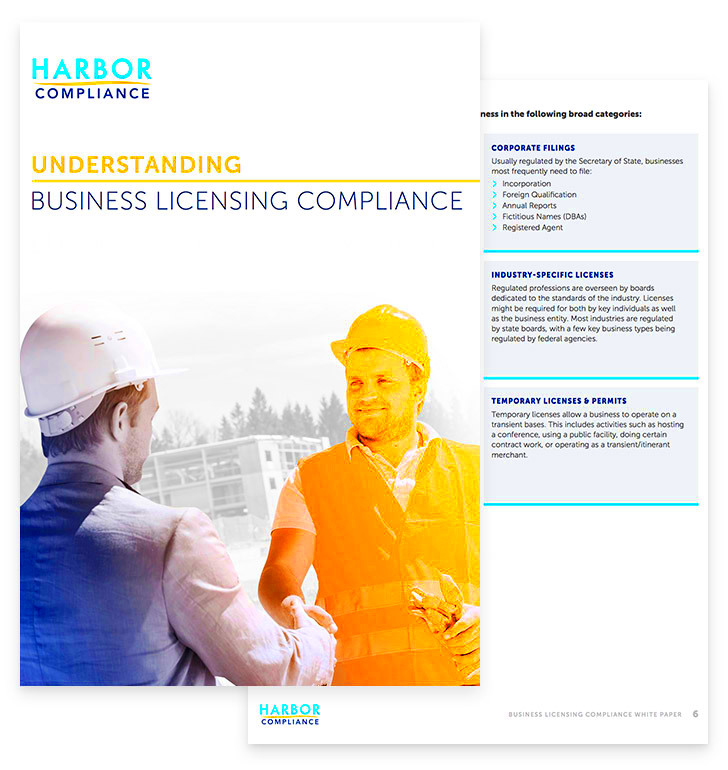 Free White Paper Business Licensing Compliance Blog Harbor 