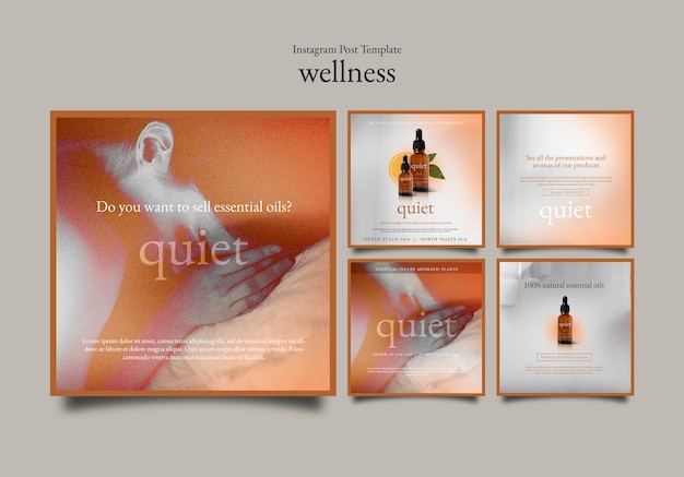 Gradient Wellness Template