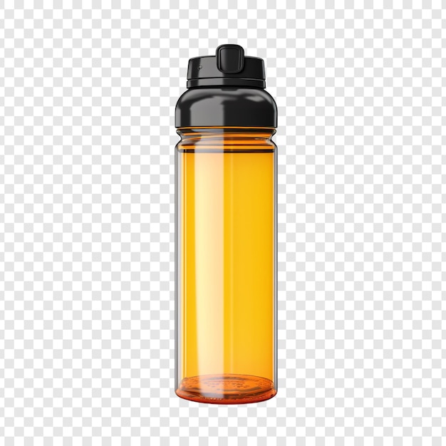 Sports Drink Bottle Isolated on Transparent Background