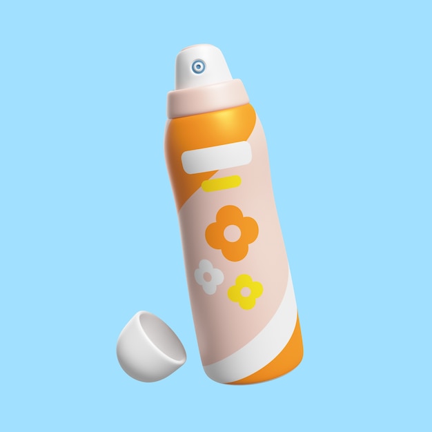 3d Rendering of Cosmetic Product