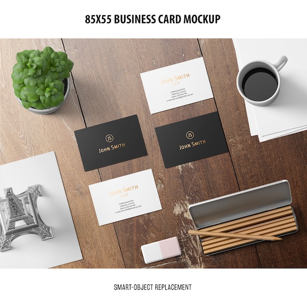 Business Card Mockup Free Download