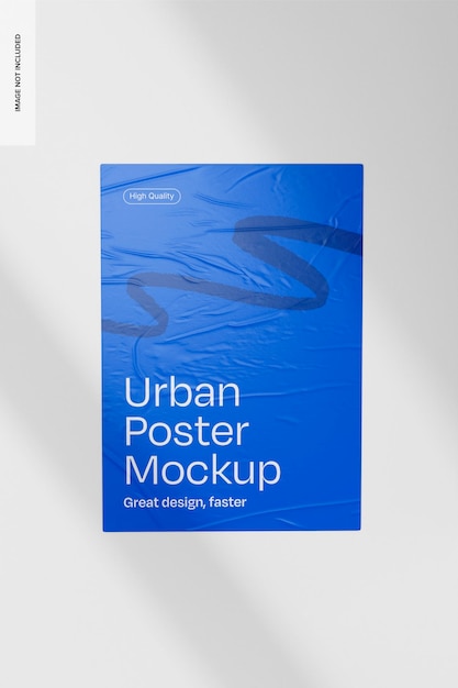 Urban Poster Mockup Free Download