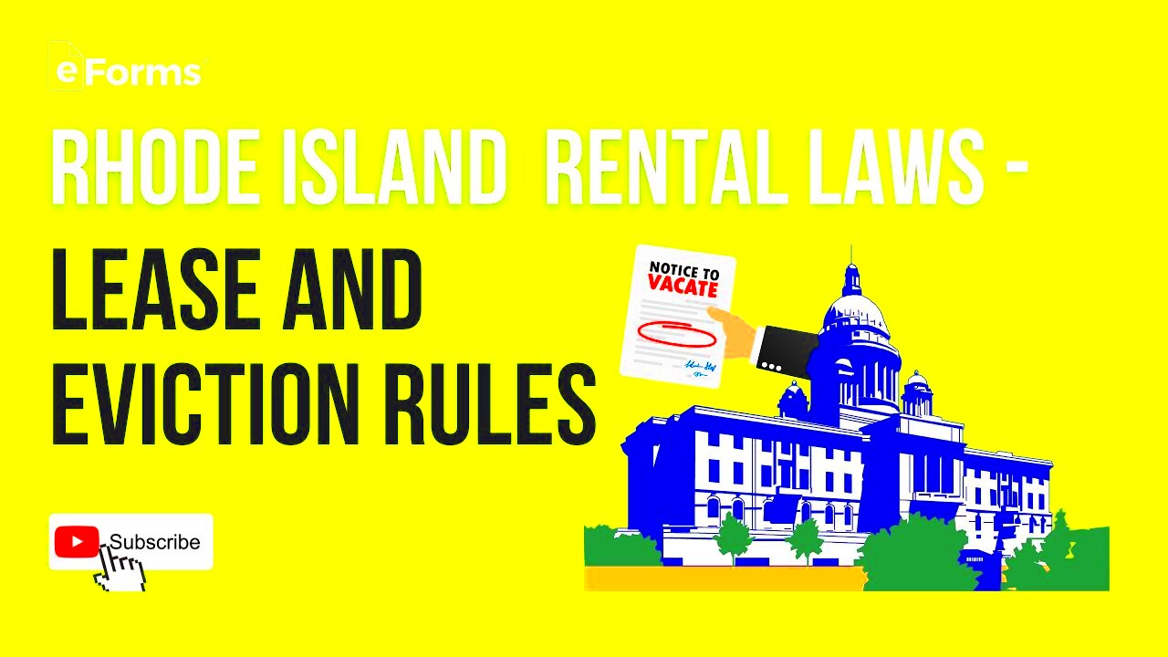 Rhode Island Rental Laws Lease and Eviction Rules YouTube