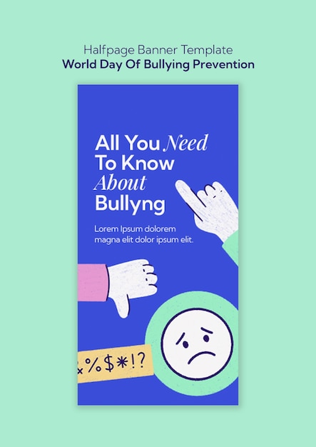 World Day of Bullying Prevention Template