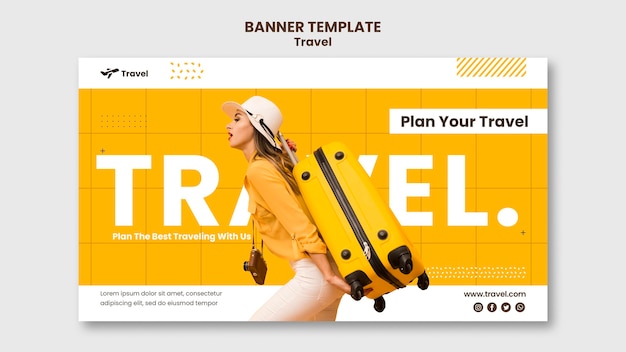 Holiday banner template