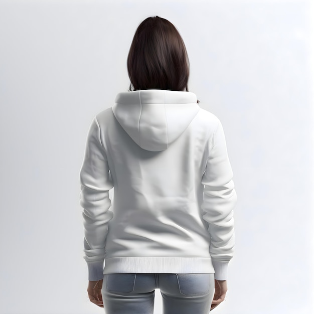 Woman in White Hoodie: Free Stock Photo Download