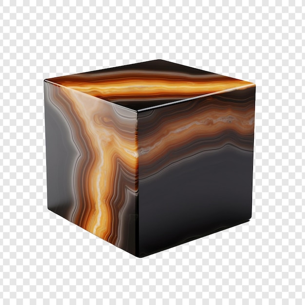 Onyx box isolated on transparent background – Free Stock Photo Download