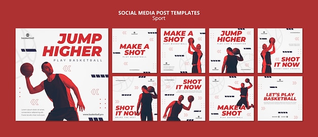 Sport Event Instagram Post Design Template