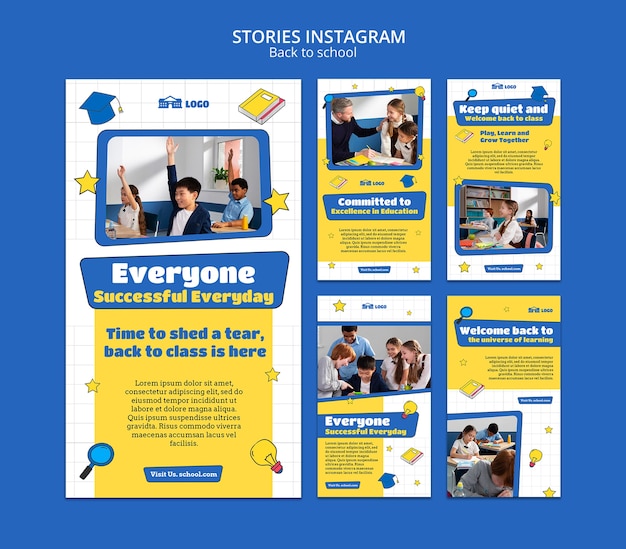 Back to School Instagram Stories Collection – Free Download