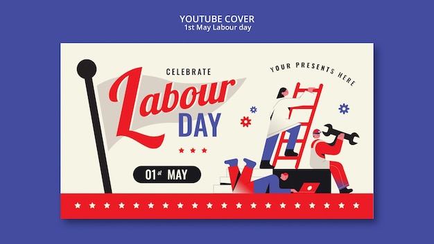 Labour Day Template Design