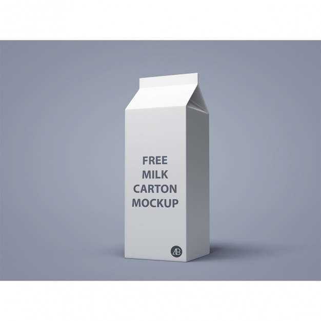 Milk Packaging Mock Up