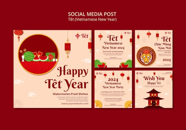 Happy tÃªt celebration Instagram posts