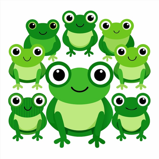 A group of frogs that are in a circle – Free Download Stock Photo