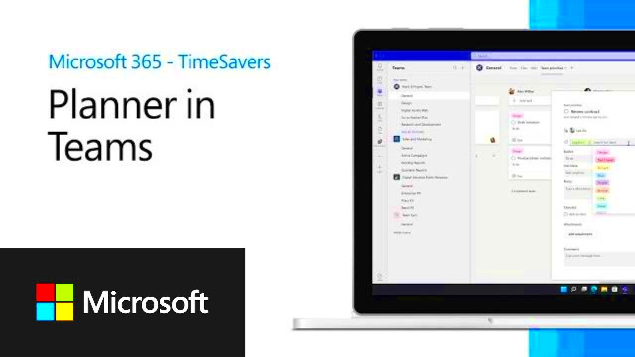 How to use Planner in Microsoft Teams to organize team tasks 