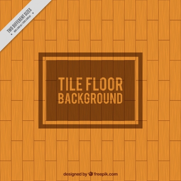 Decorative Tile Floor Background