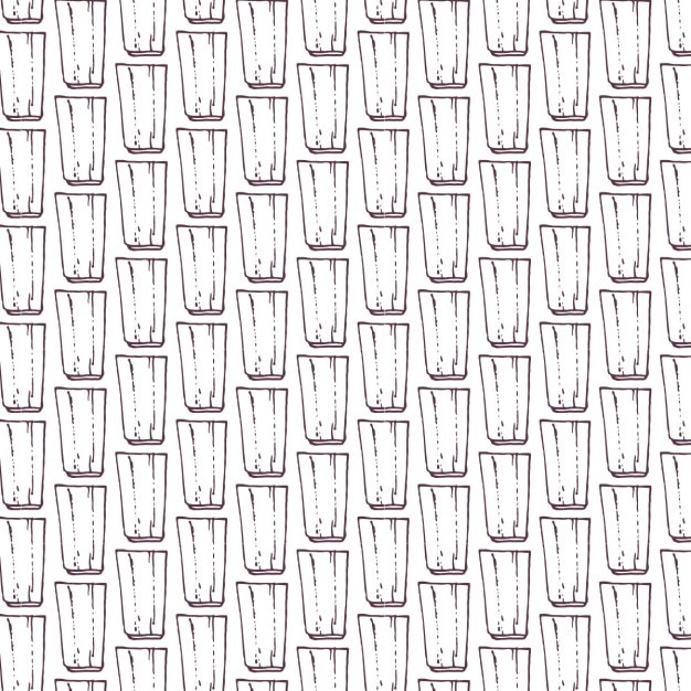 Glasses Pattern Vector Template – Free Download