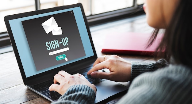 Sign-in Sign-up Application Apply Enroll Enter Concept Free Stock Photos