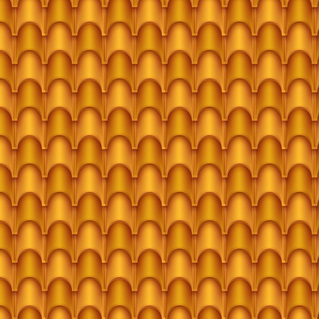 Gradient roof tile pattern