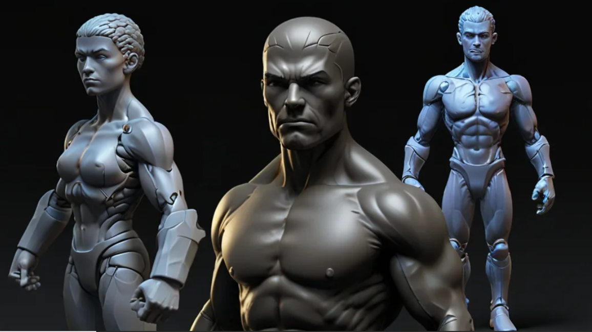 I will sculpt 3D model, toys, action figure, 3D character, and art collectibles