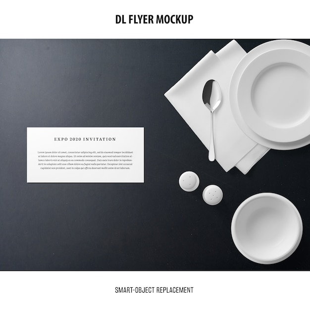 Dl Flyer Mockup – Free Download