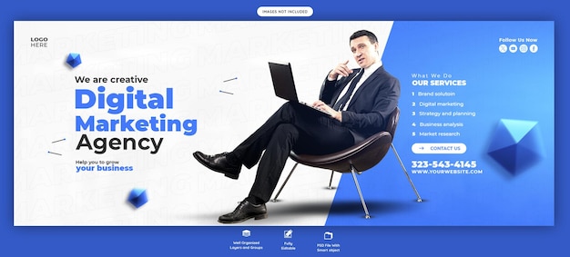 Corporate Facebook Cover Banner Template – Free Download