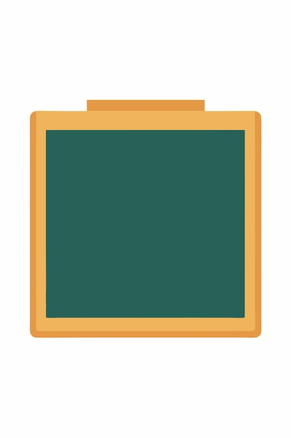 Chalkboard Vector on White Background