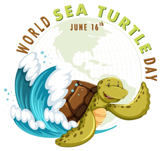 World Sea Turtle Day: Free Download Vector Templates