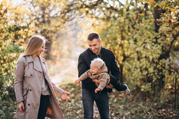 Family Enjoying Autumn Season in the Park – Free Stock Photo