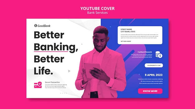 Gradient Bank Services YouTube Cover – Free Download