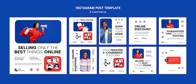 E-commerce Platform Instagram Posts