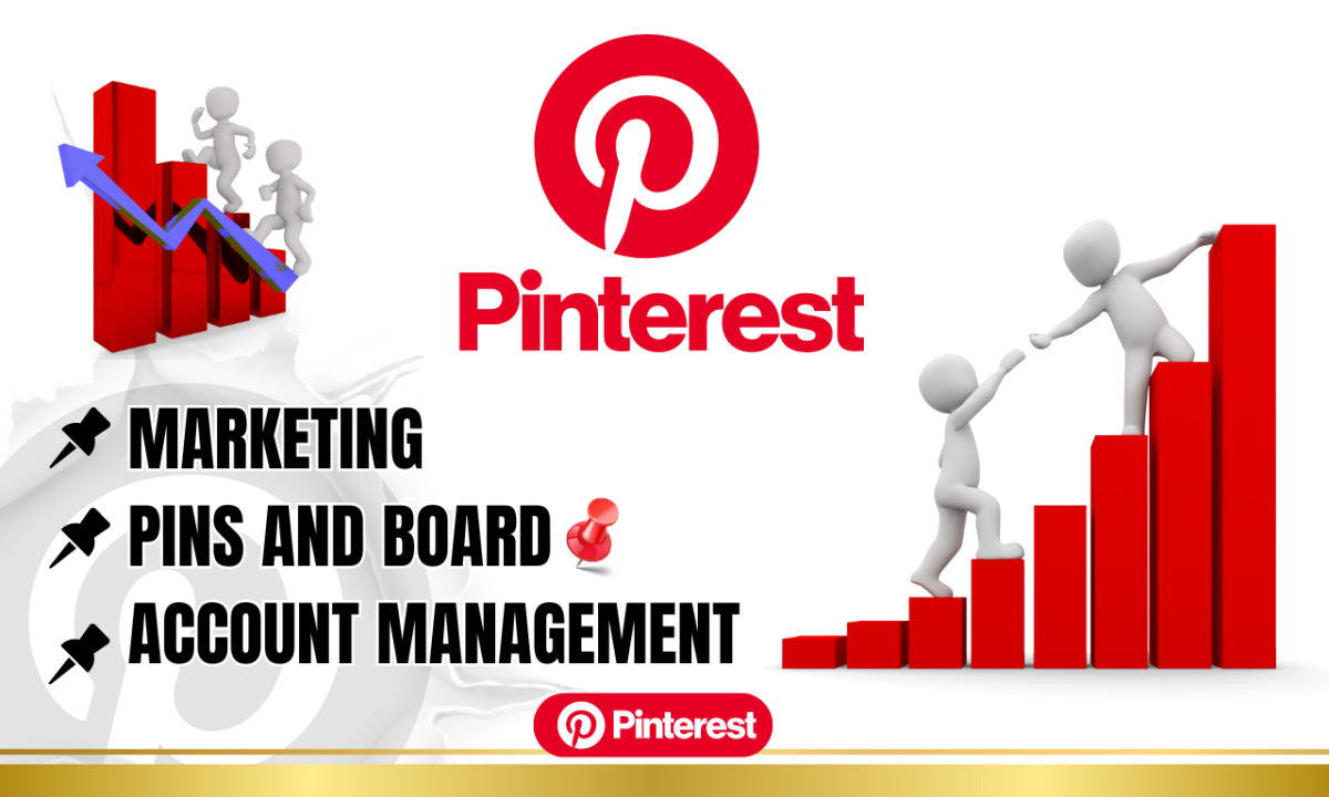 I will do Pinterest marketing create pins to promote your account