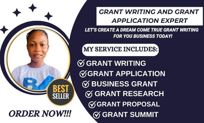 I will write a winning grant proposal, grant application, business grant, non profit