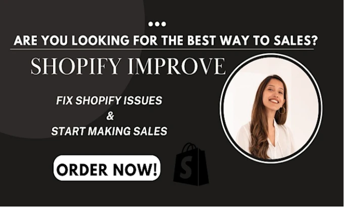 I will shopify improve pet dropshipping store, update fix theme edit website issue