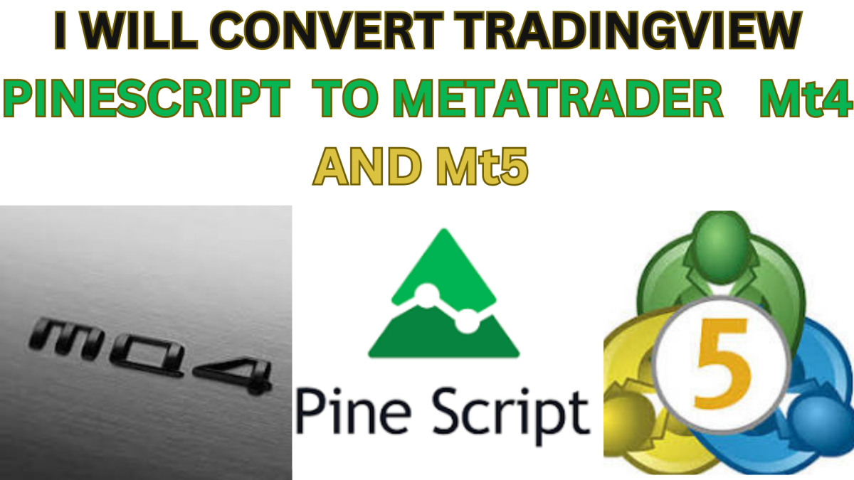 I will convert tradingview pine script to metatrader mt4 mt5