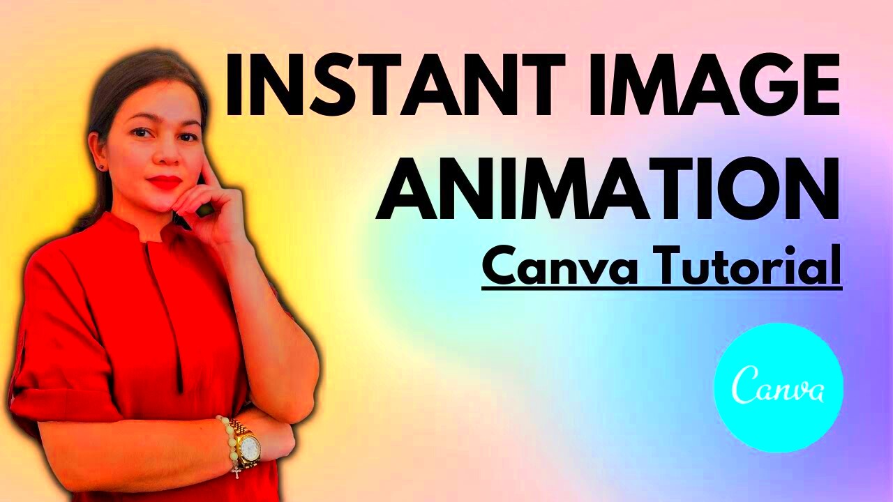 HOW TO ANIMATE AN IMAGE USING CANVA INSTANT ANIMATION YouTube