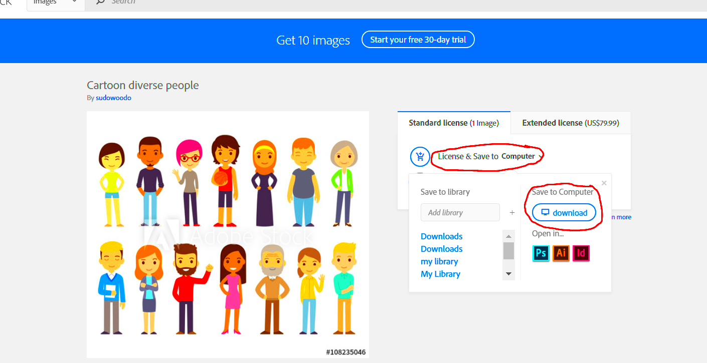 Solved Download Adobe Stock images to my computer Adobe Community 