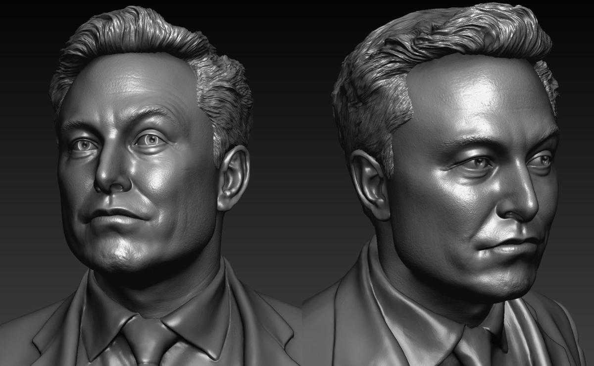 I Will Sculpt 3D Bust Model, 3D Face, 3D Head, Full Body, 3D Printing