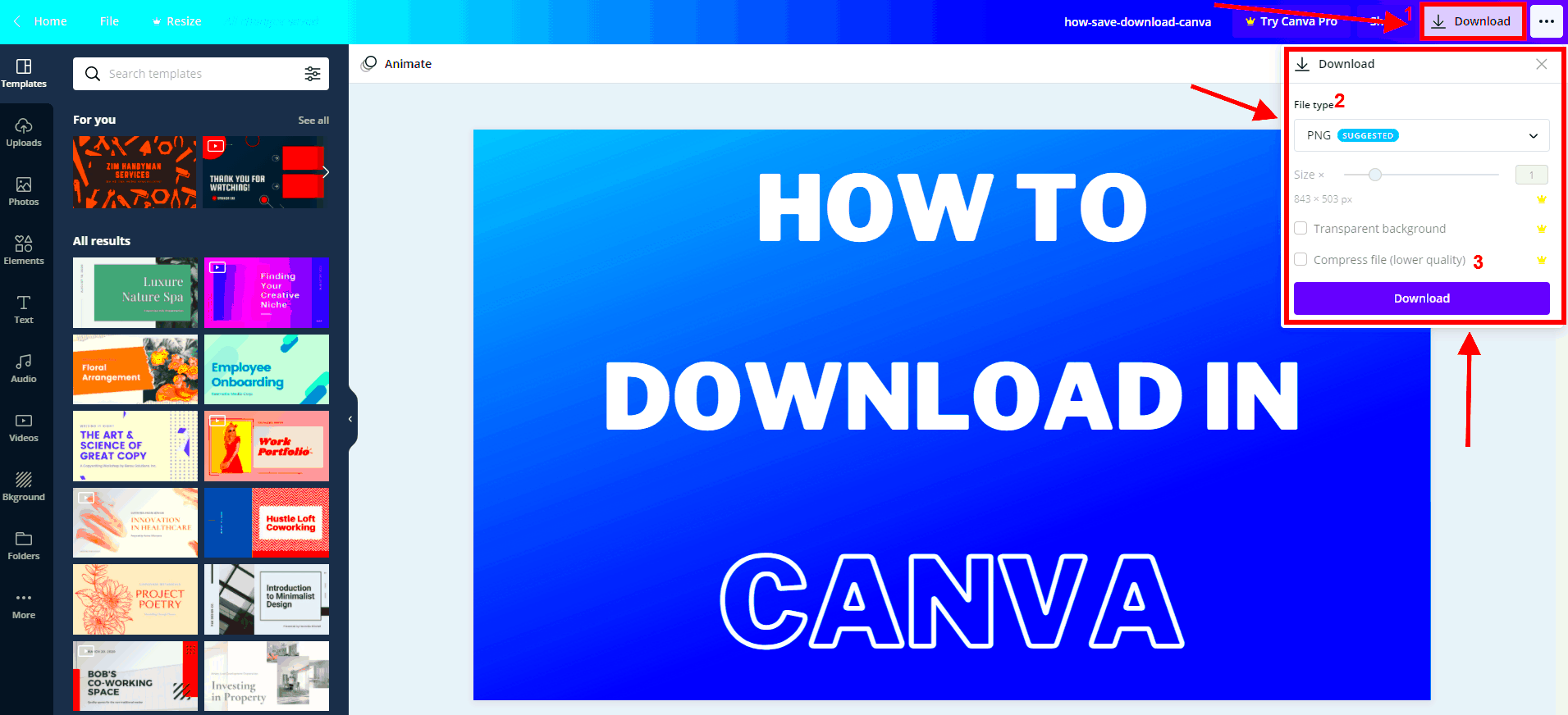 How To Save In Canva Things you should know