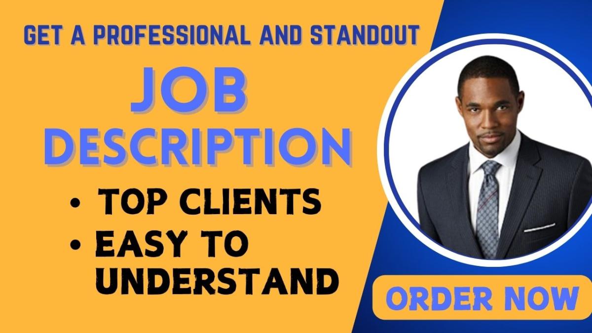 I Will Tailor Job Descriptions That Attract Top Talent and Make Your Role Stand Out