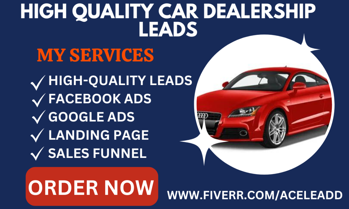 Generate Quality Car Dealership Leads for Car Rental, Used Car Sales, and Booking